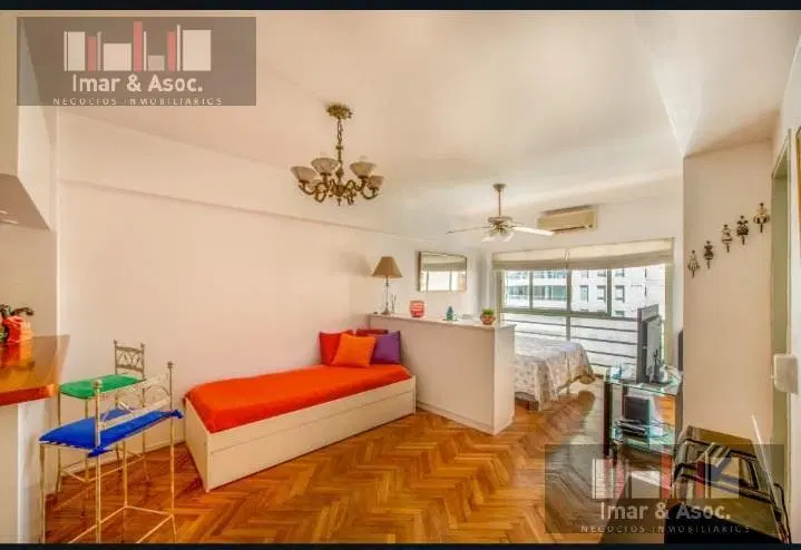 Venta con Renta Departamento Monoambiente Lumionoso al Frente con Vestidor Av Acoyte - Caballito 5
