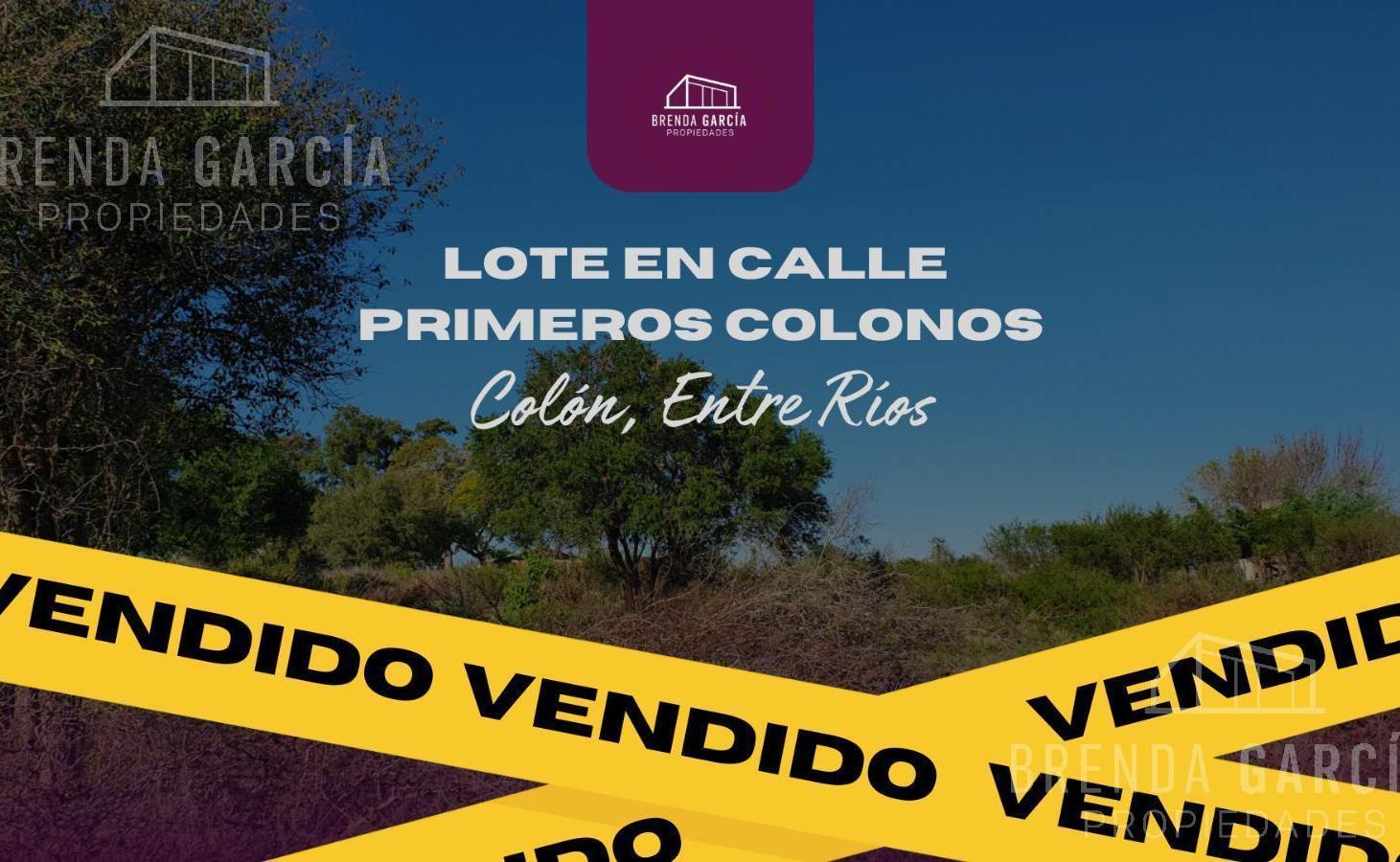 Terreno En Venta Sobre Primeros Colonos - Colon