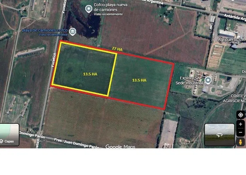 LOTE USO INDUSTRIAL PUERTO GRAL SAN MARTIN 1