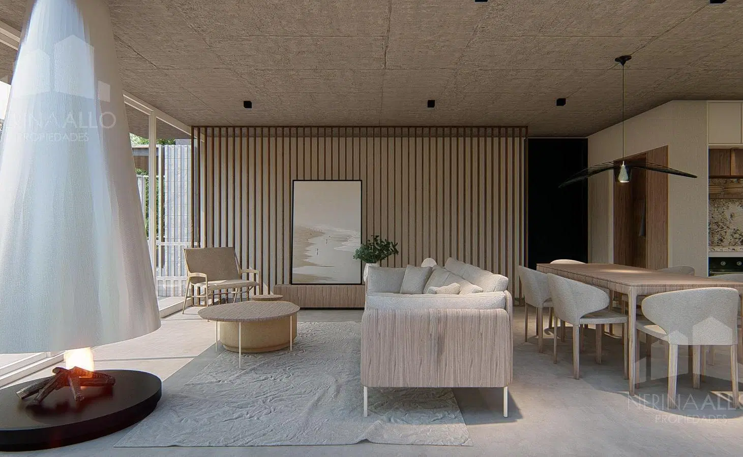 Venta Departamento 3 AMBIENTES CON PARQUE En Pozo en Parque Leloir 5