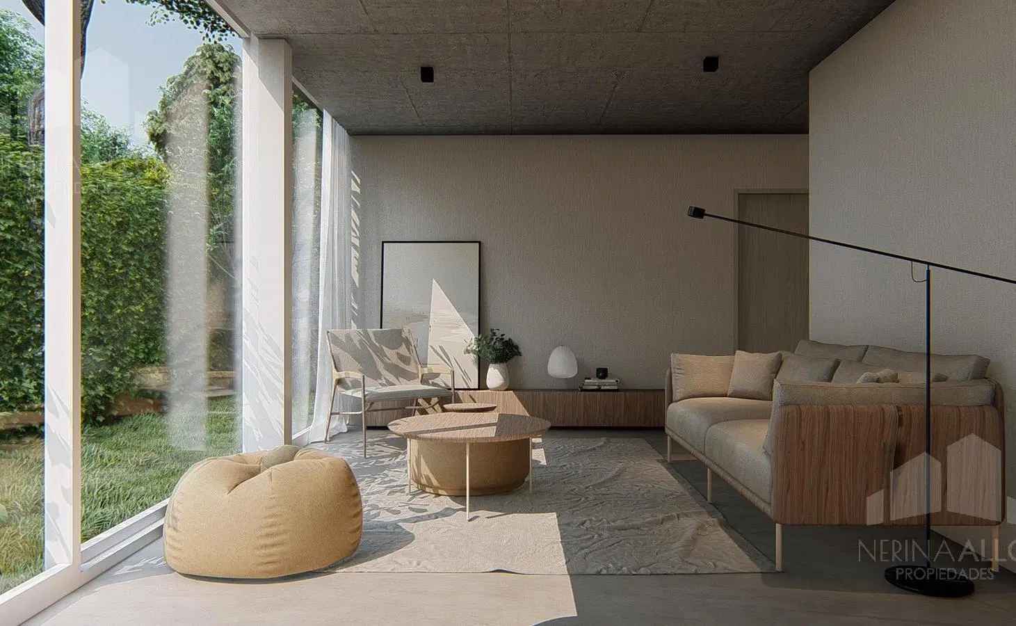Venta Departamento 3 AMBIENTES CON PARQUE En Pozo en Parque Leloir 4