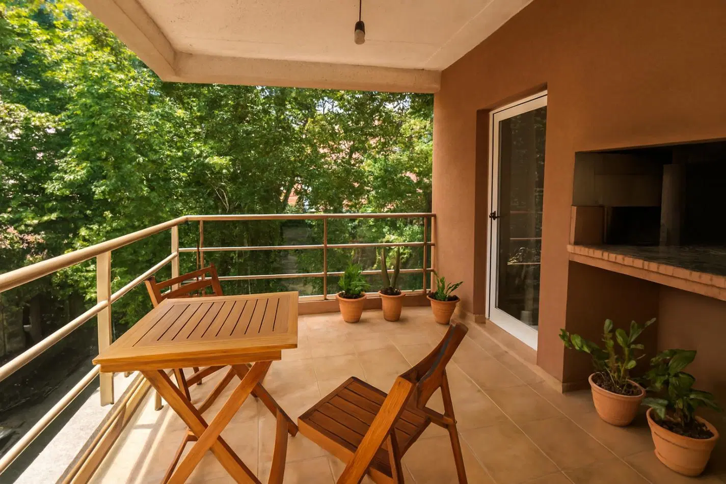 Apto credito Venta departamento 3 ambientes con balcon terraza y cochera fija San Martin Centro 2