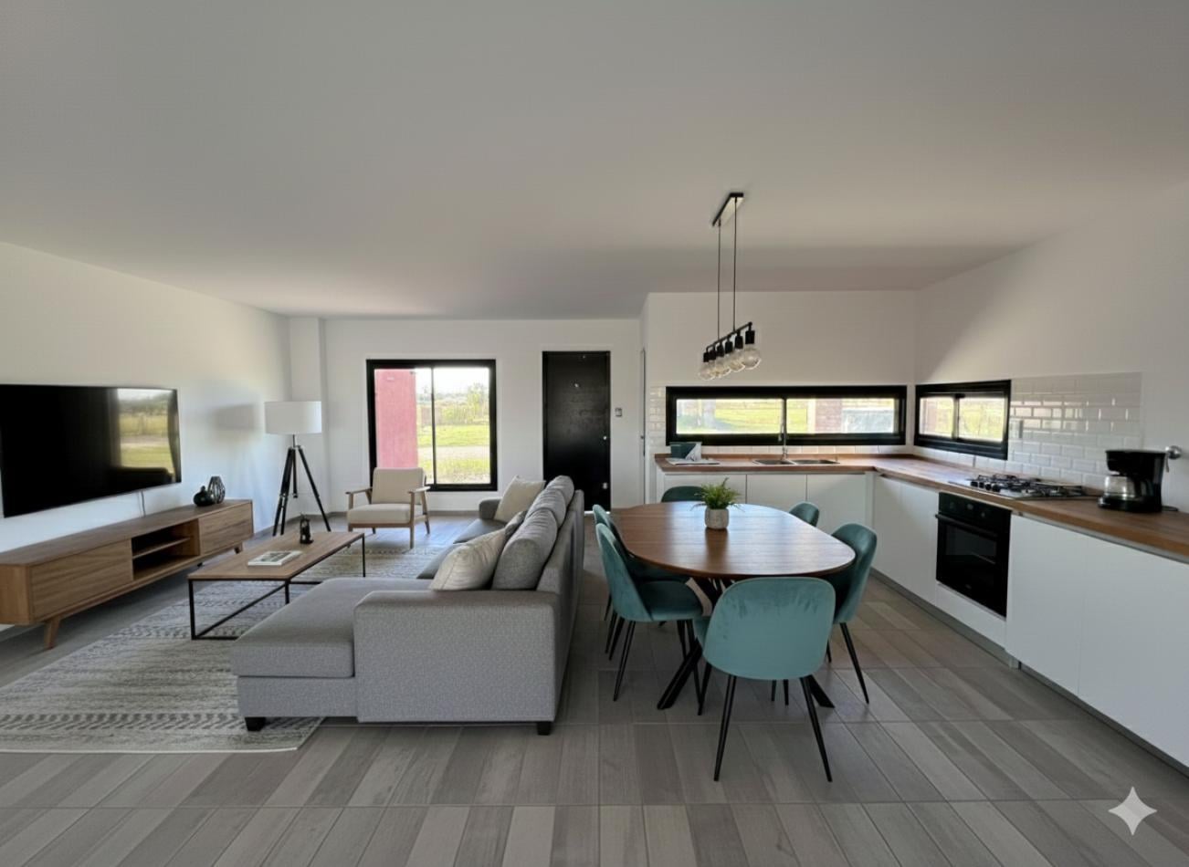 CASA MODERNA EN OBRA: DISEÑO Y CONFORT - PRECIO PROMOCIONAL