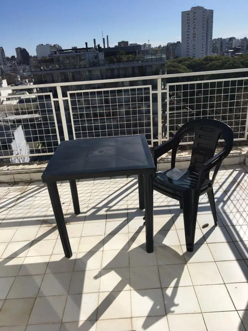 Ambiente en Palermo con Terraza propia y parrilla 2
