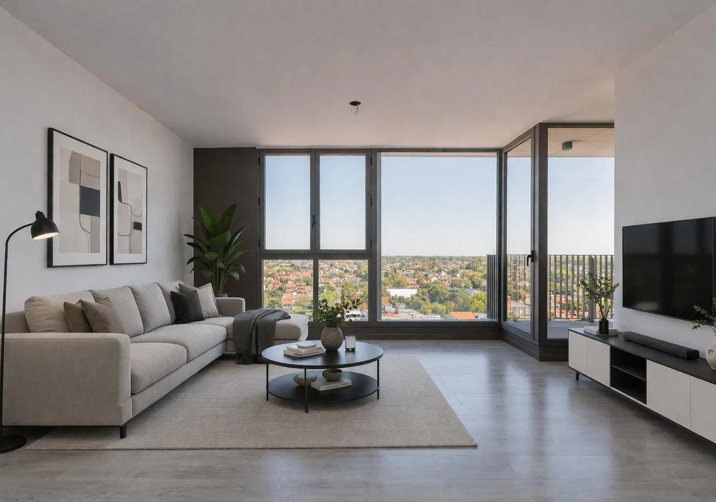 Venta 2 Ambientes con toilette y Cochera en Torre – Piso 10 – Olivos 4