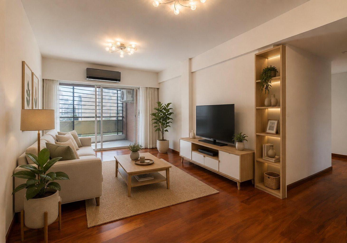 Foto de VENTA. SEMIPISO 4 AMBIENTES AL FRENTE CON COCHERA. CABALLITO, imagen 1