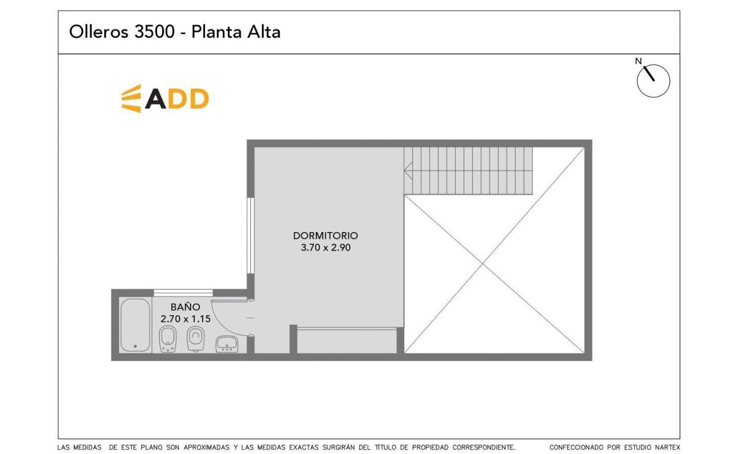 Foto de Venta departamento 2 ambientes tipo loft en piso alto. Chacarita, imagen 3