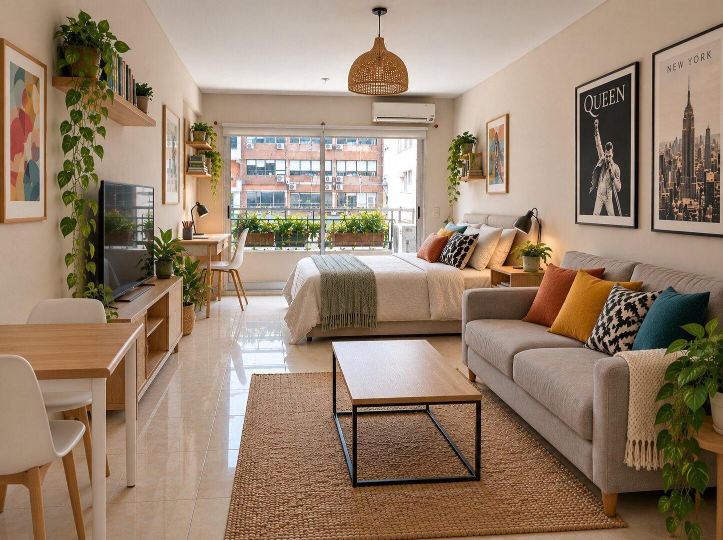 Foto de Monoambiente en Villa Crespo con balcón, imagen 3