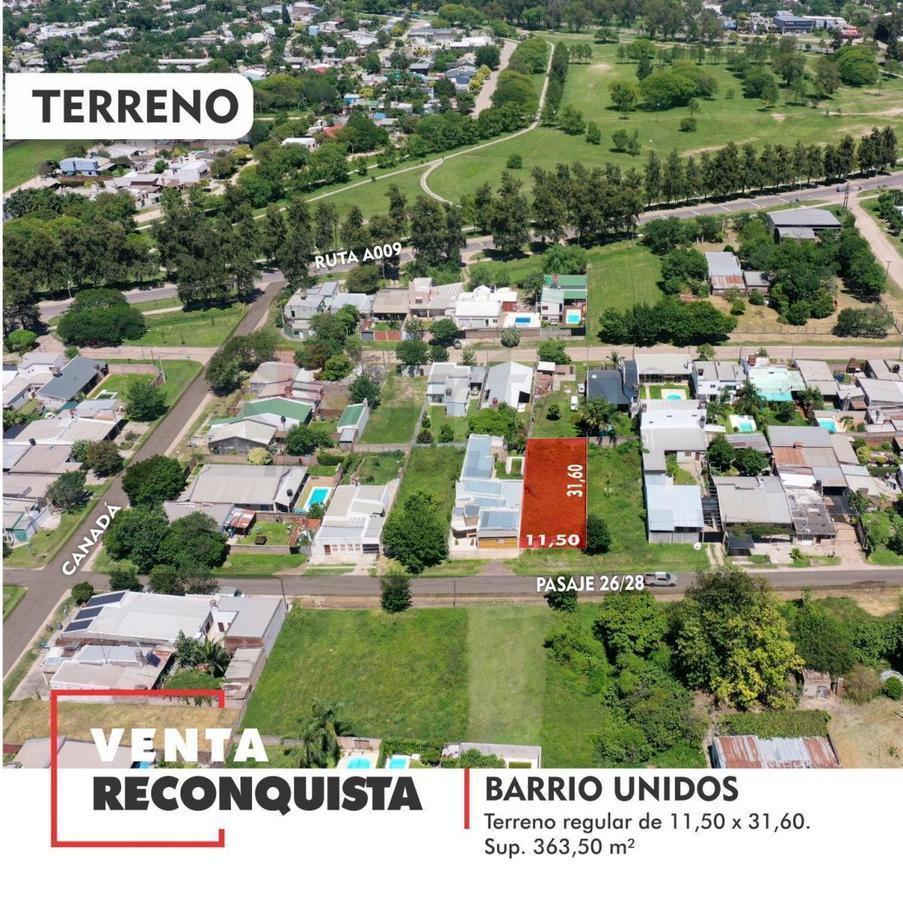 TERRENO IDEAL EN BARRIO UNIDOS CON AGUA POTABLE