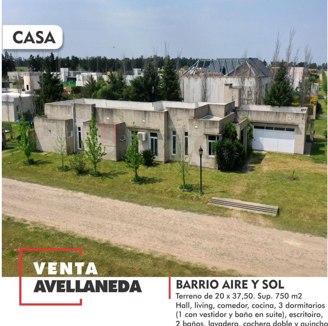 Venta casa en Barrio Aire y Sol de la ciudad de Avellaneda