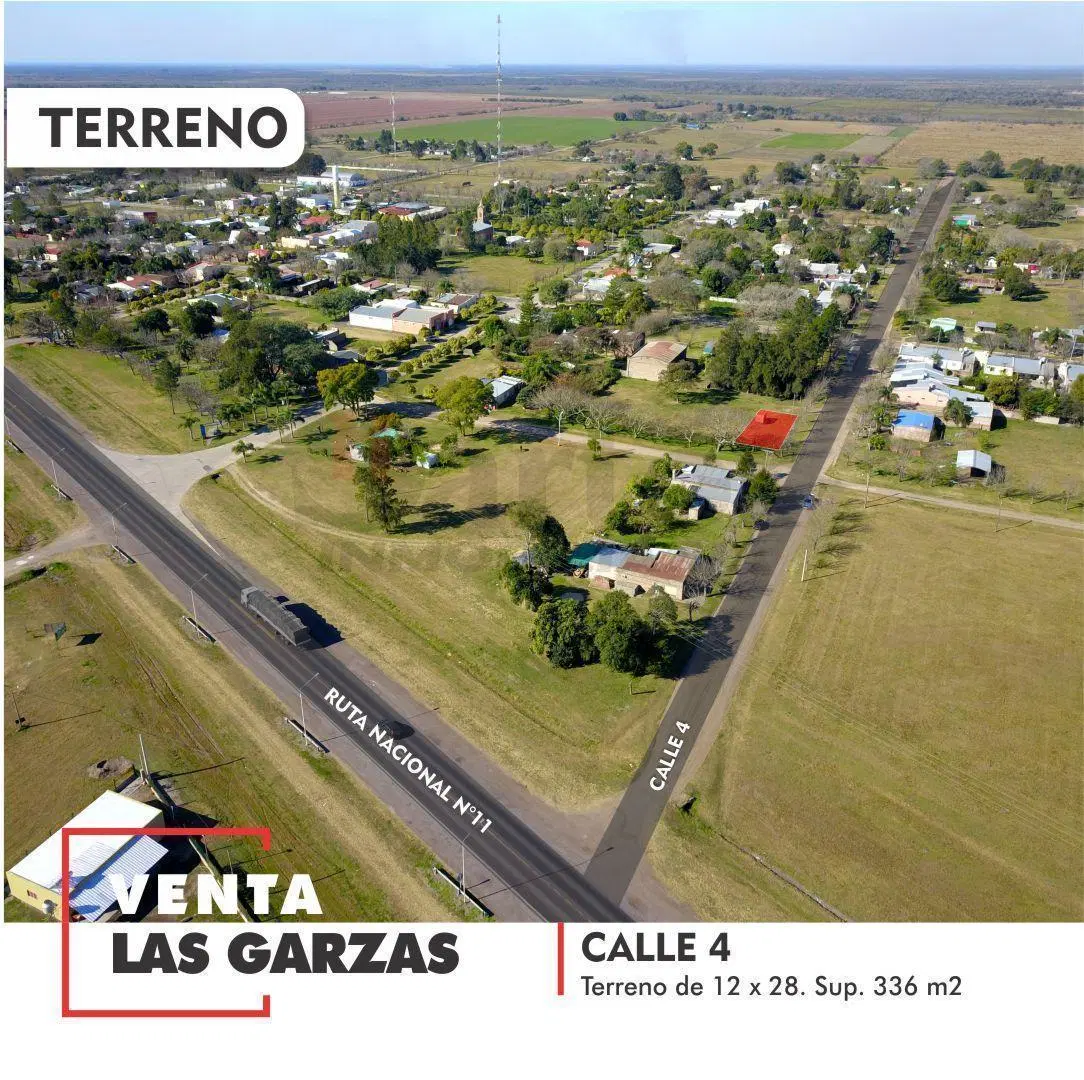 Venta Terreno Esquina en localidad de Las Garzas 2