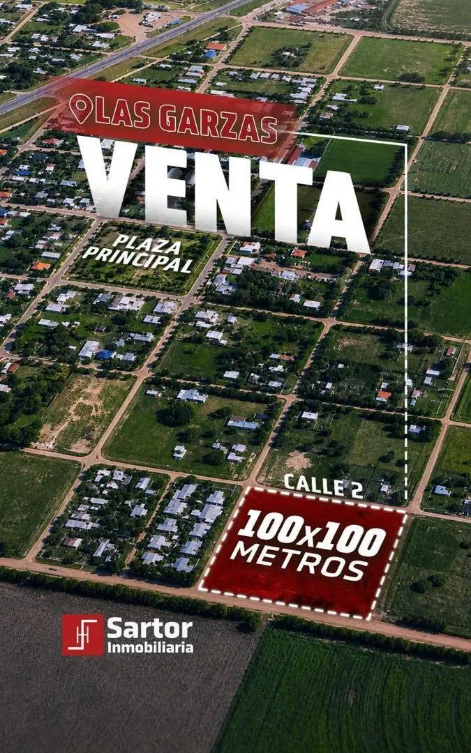 Terreno una manzana en Las Garzas 1