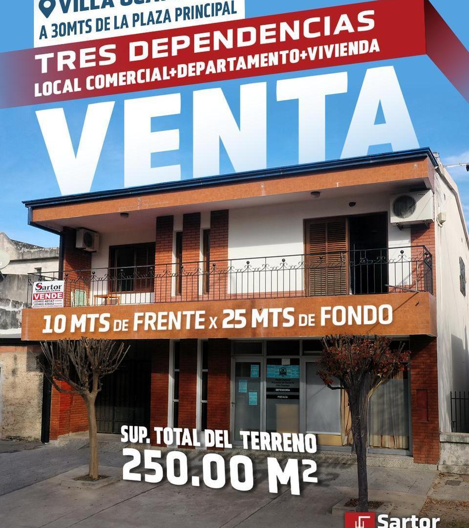 Foto de Local y departamentos en Villa Ocampo, imagen 3