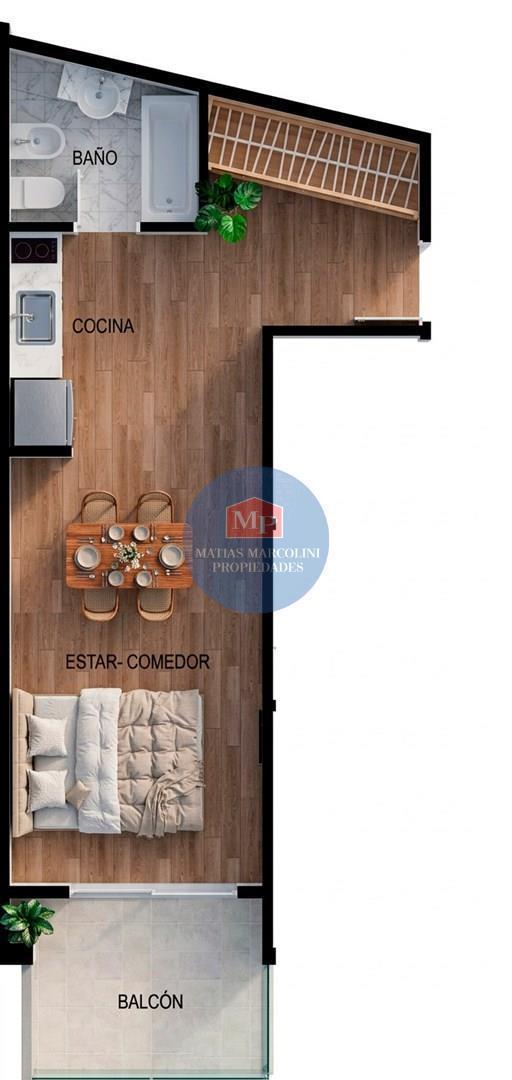 Foto de Departamento Monoambiente en Venta en Villa Urquiza, Capital Federal, imagen 1