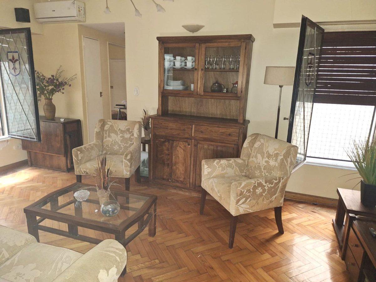 3 AMB C/ DEPENDENCIA - CON MUEBLES RECOLETA