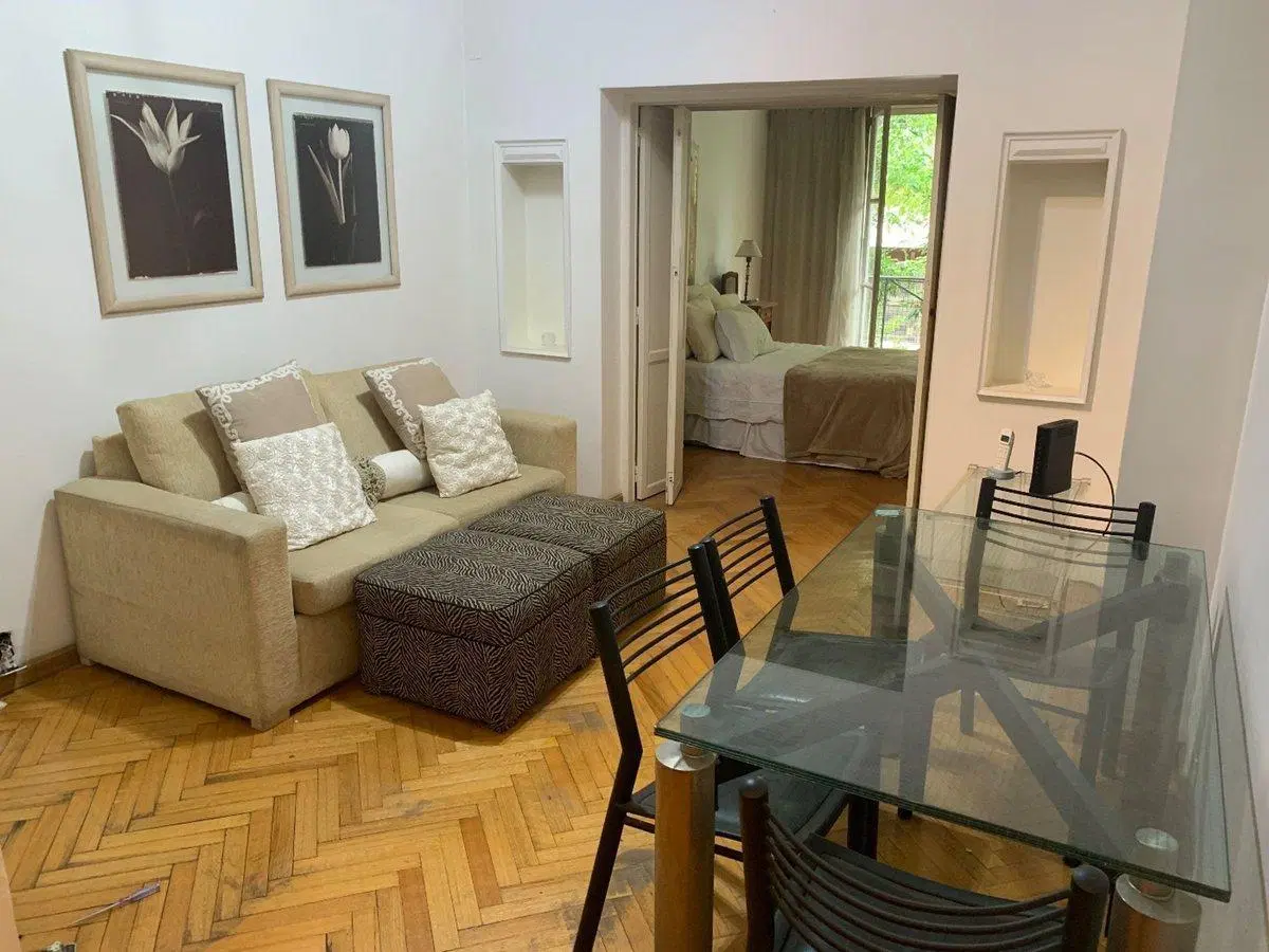 ALQUILER  DEPARTAMENTO 2 AMBIENTES RECOLETA 5