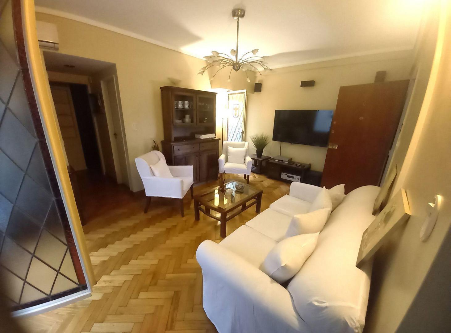 3 AMB C/ DEPENDENCIA - CON MUEBLES RECOLETA