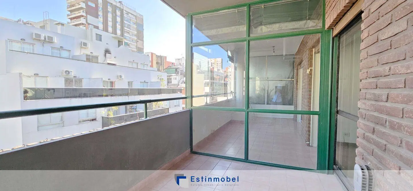 ALQUILER | 2 AMBIENTES | COCHERA | BALCON | 58M2 | 40AÑOS | BELGRANO 2