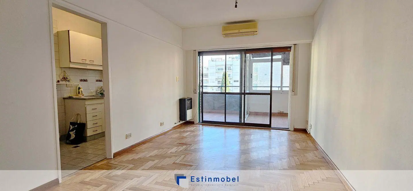 ALQUILER | 2 AMBIENTES | COCHERA | BALCON | 58M2 | 40AÑOS | BELGRANO 5
