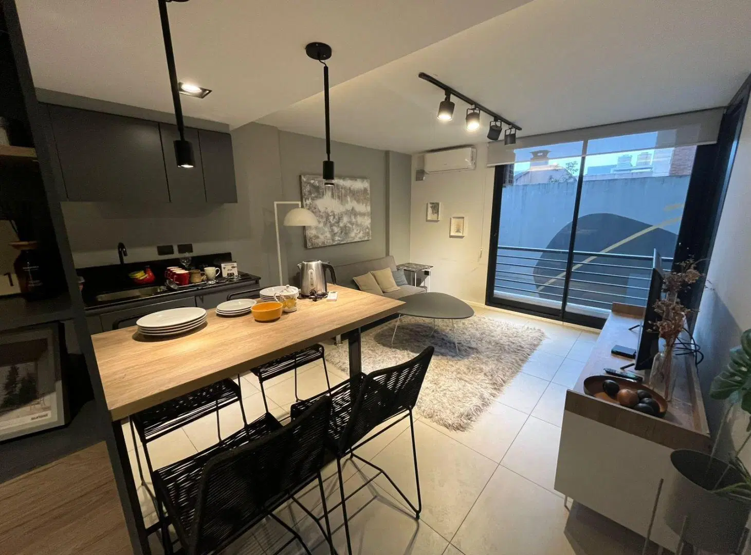 Se alquila hermoso departamento amoblado en plena nueva cordoba 5