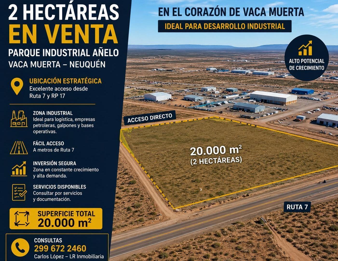 VENDO 2 HETAREAS AÑELO