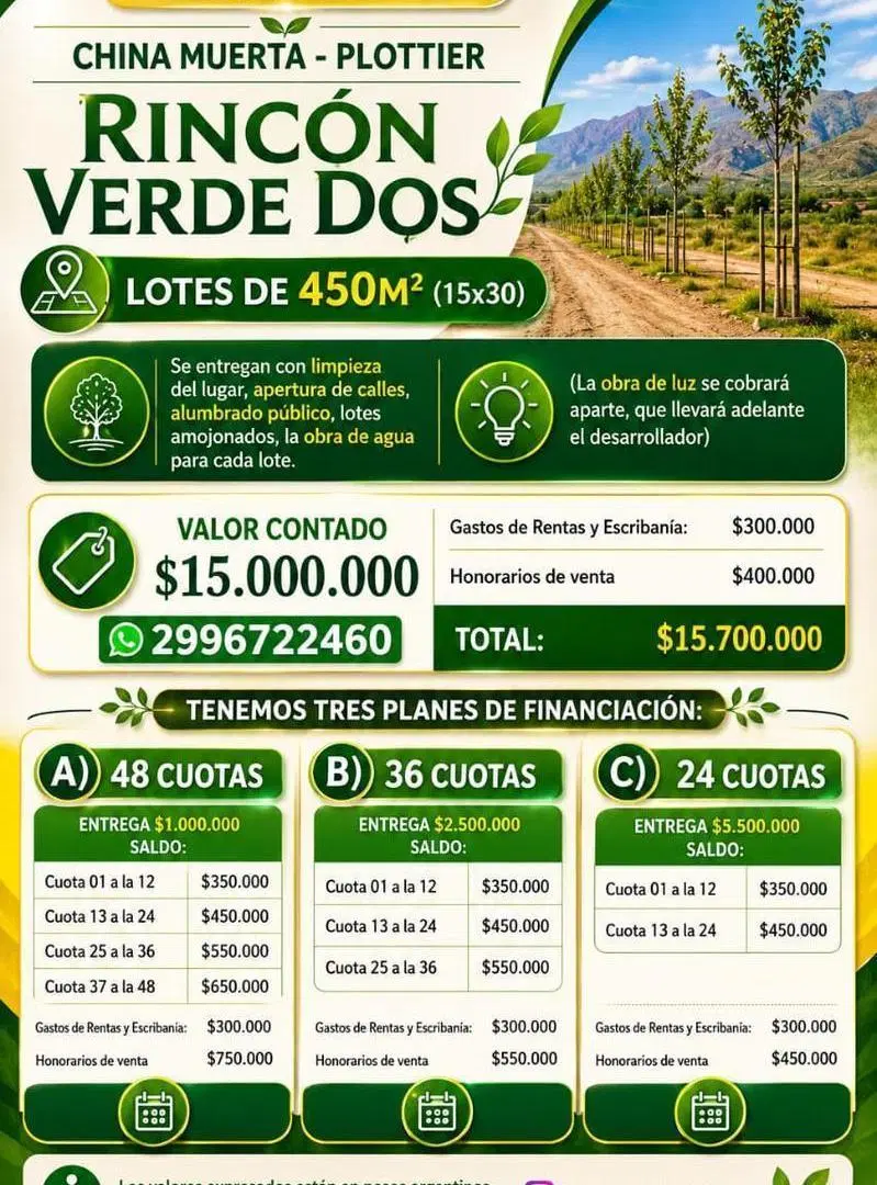 Terrenos en plottier 2