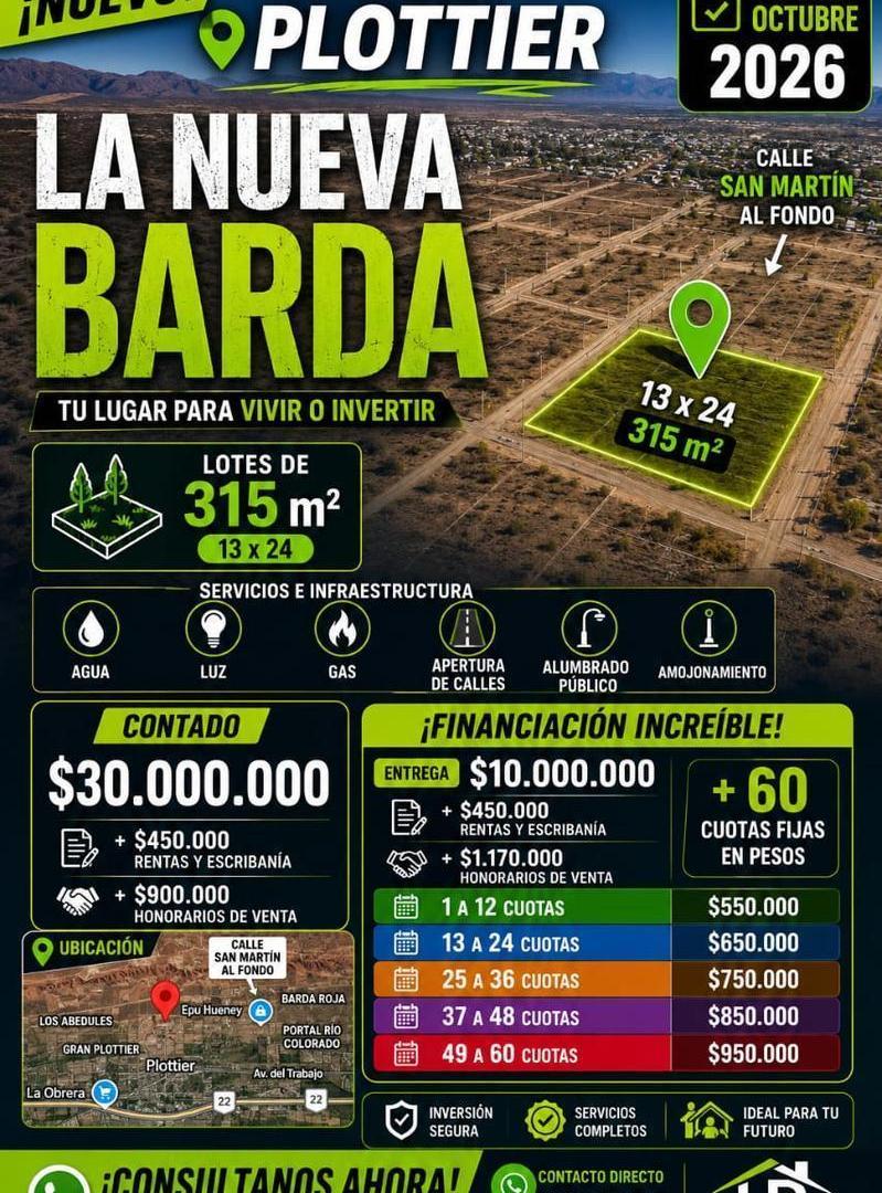 Foto de Terreno en venta plottier- consulte financiacion, imagen 4