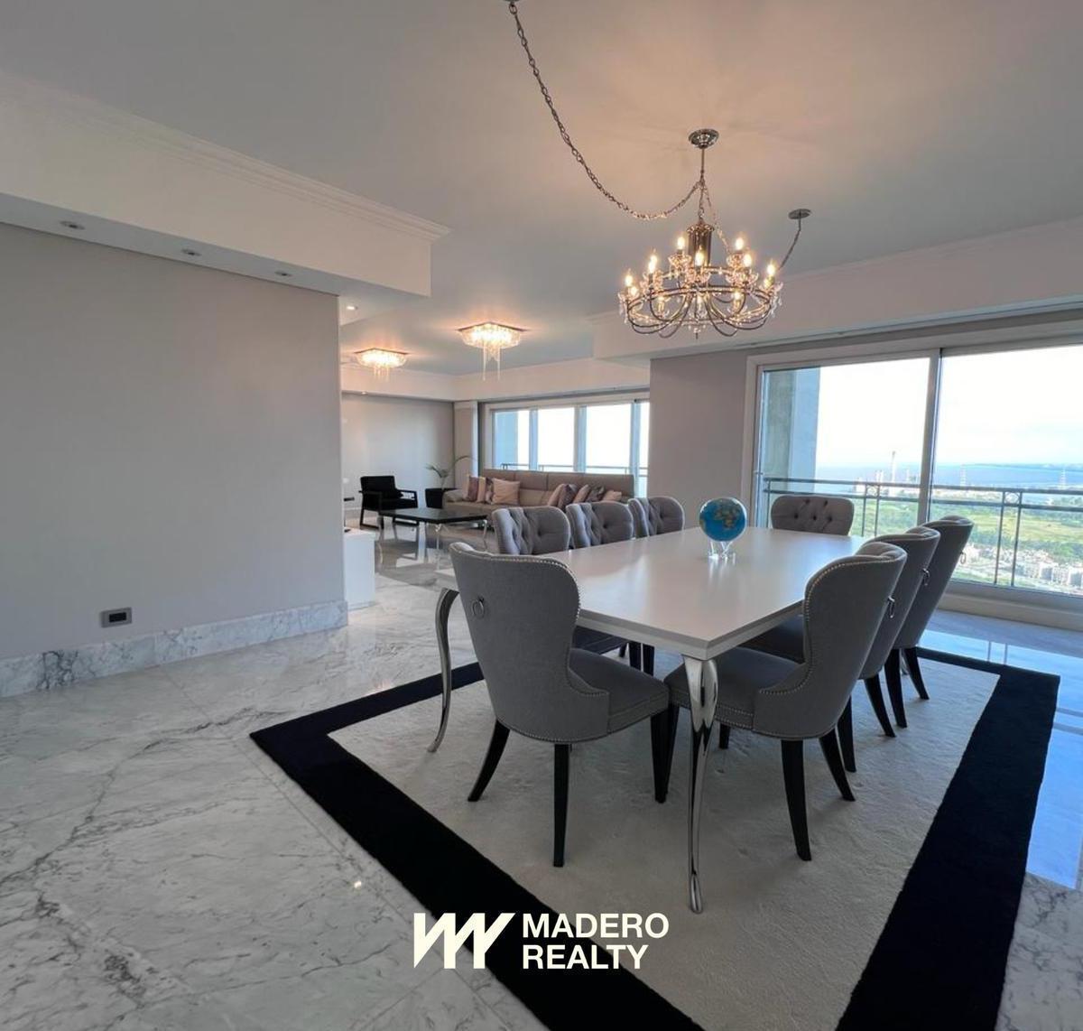 Chateau Puerto Madero - 5 Ambientes - 2 Cocheras - Amoblado - Dependencia de Servicio - 275 m² 1