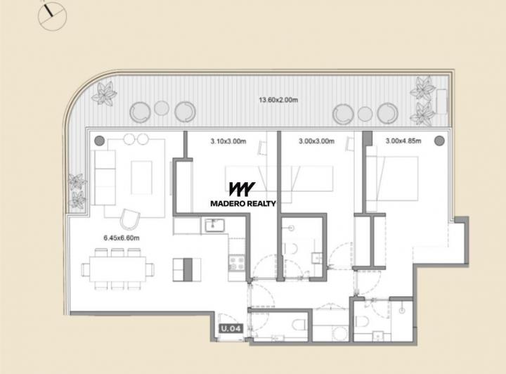 Departamento en Nuñez 2 ambientes totalmente financiado