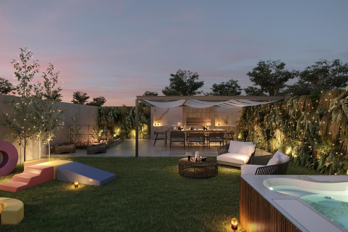 4 Amb a Estrenar, Terraza con Jardin 4