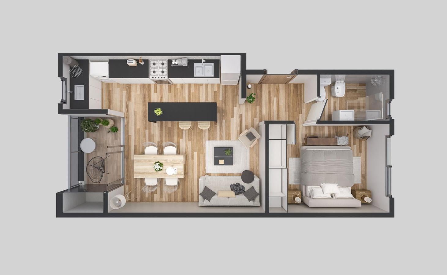Foto de VENTA Oportunidad de Inversión al pozo - 1 dormitorio - La Plata centro, imagen 3