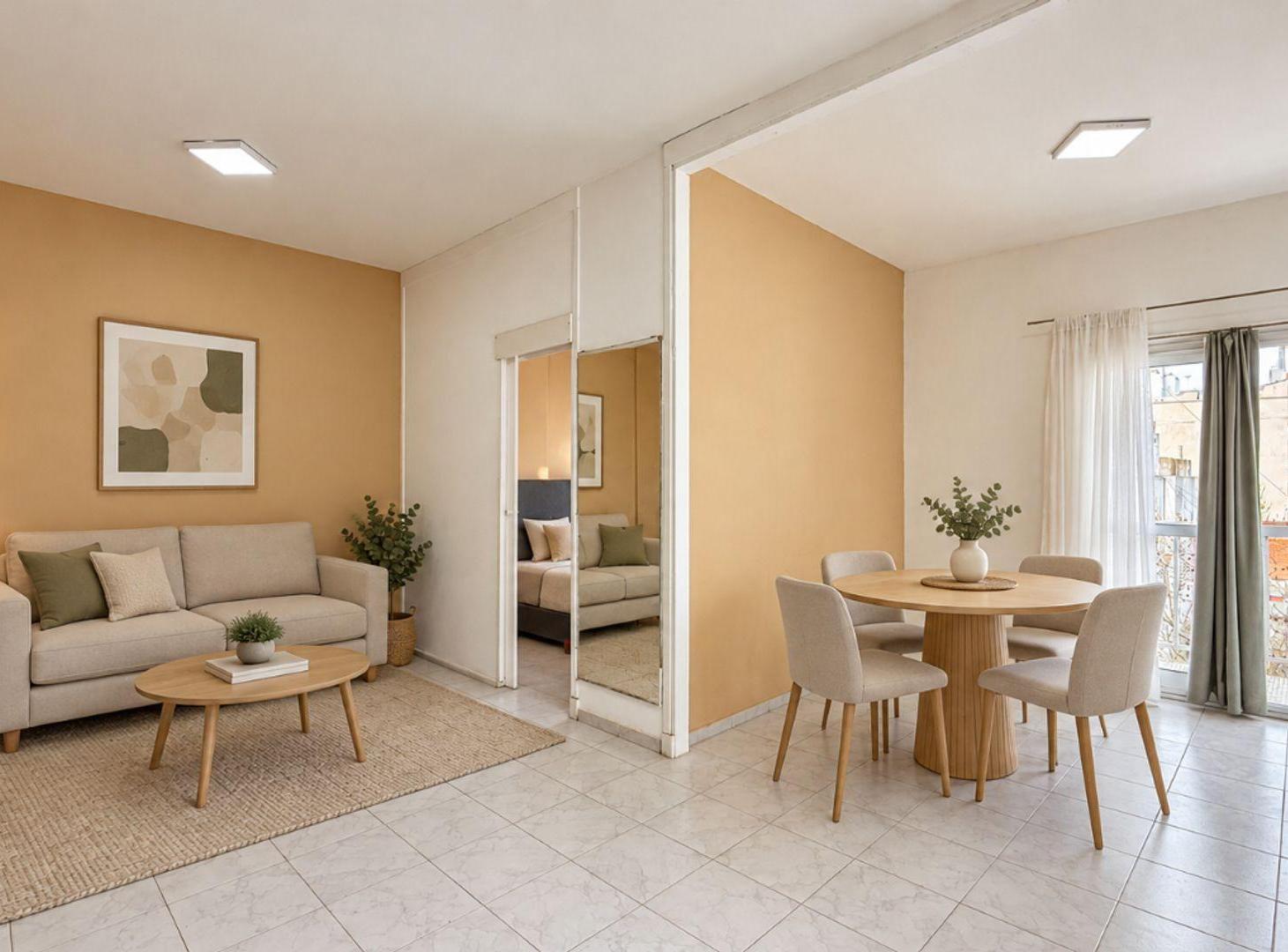 Foto de VENTA DEPTO 2 AMB C/ BALCON VISTA AL MAR GUEMES, imagen 3