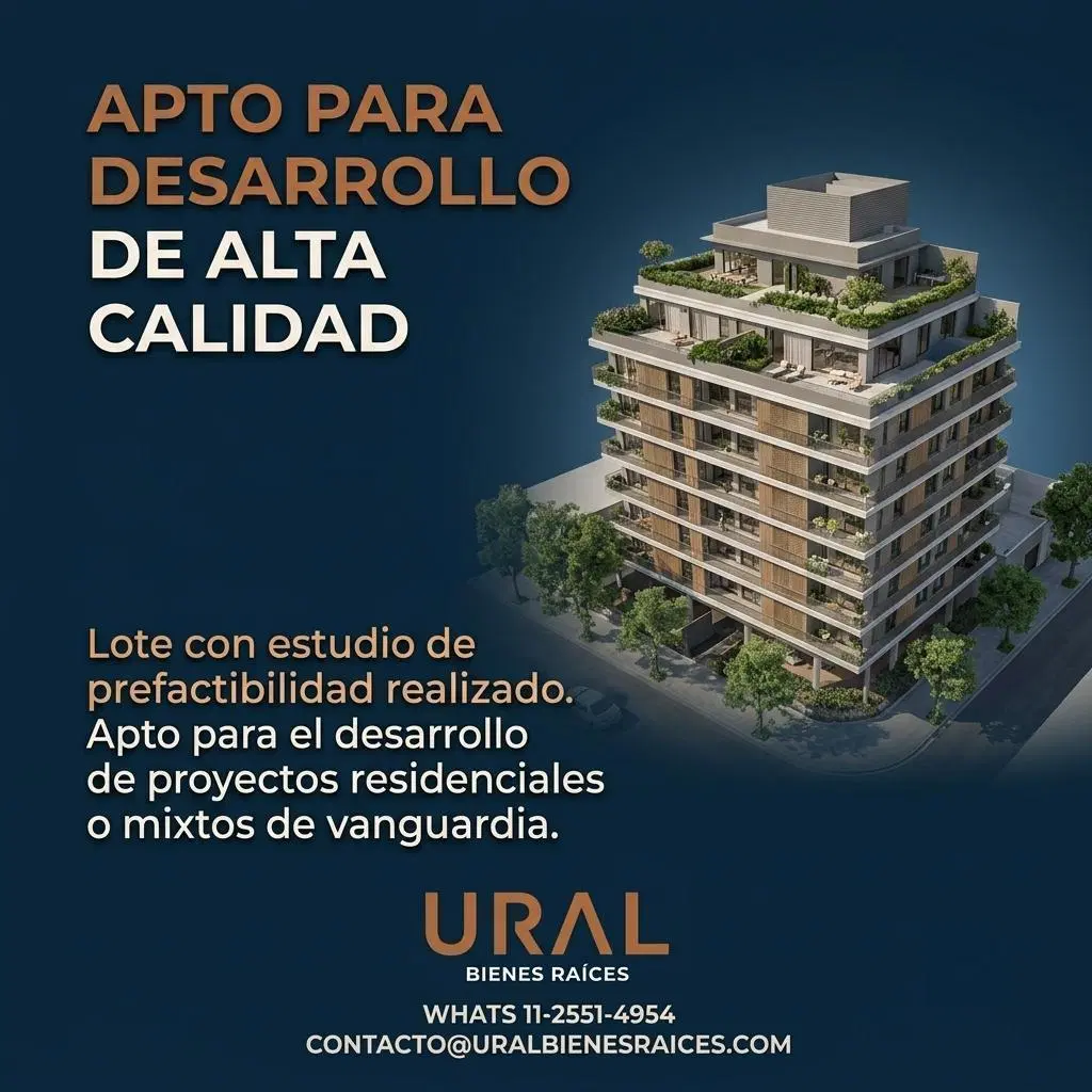 Terreno en Villa Crespo 4