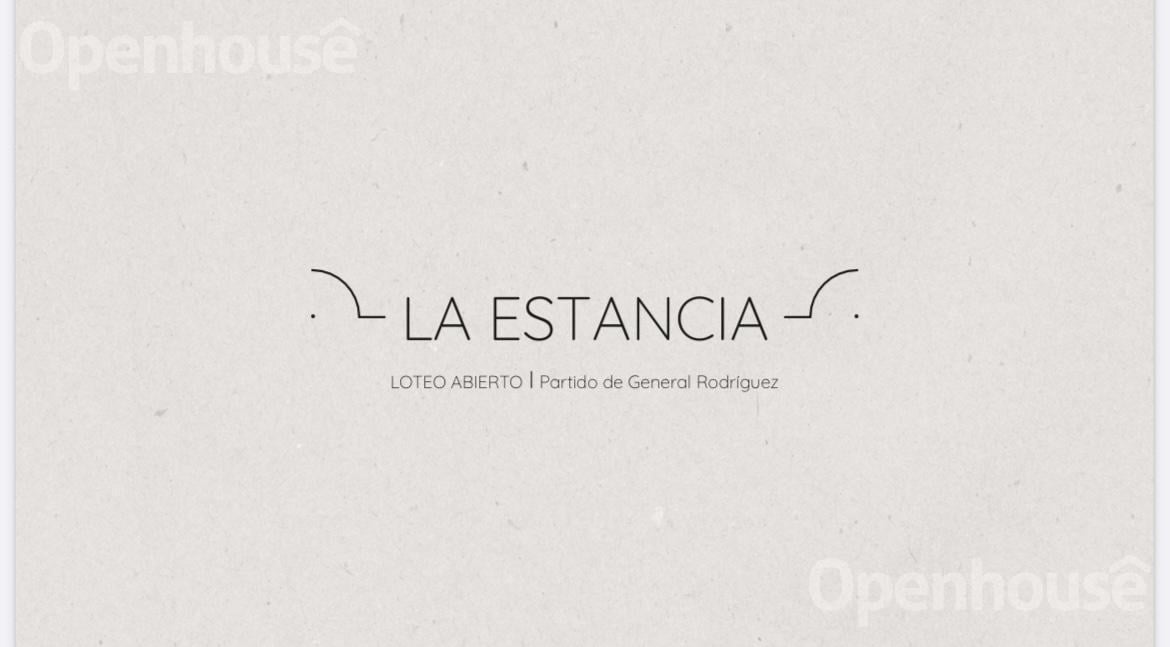 Foto de VENTA - LOTE EN BARRIO SEMI CERRADO LA ESTANCIA - GRAL RODRIGUEZ, imagen 3