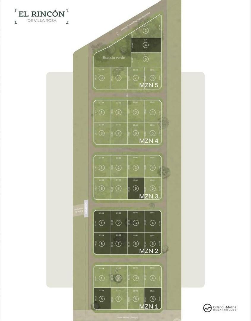 Foto de VENTA -TERRENOS EN BARRIO RINCON DE VILLA ROSA -FINANCIADOS, imagen 2