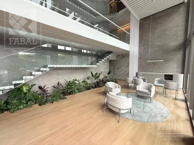 Monoambiente alquiler centro, amoblado, con balcón; edificio con amenities 4