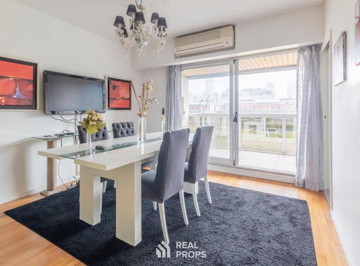 Departamento en alquiler en Puerto Madero  2 ambientes y medio vista DIQUE 2