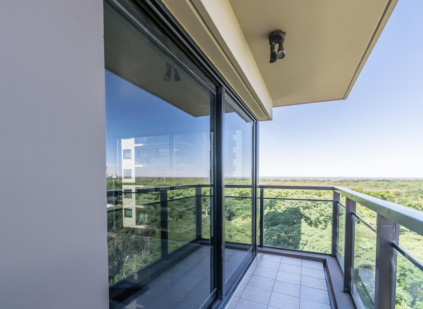 Departamento en venta de 3 ambientes con cochera doble, baulera, balcón, piso alto y vista abierta