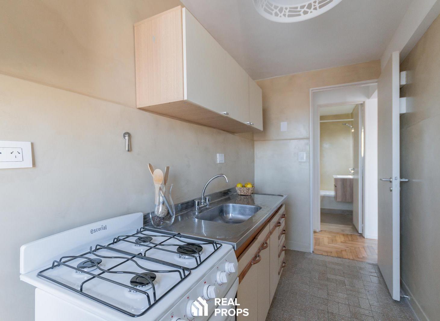 Foto de Caballito Venta Monoambiente Reciclado Piso 18 Apto Profesional Vista 180 grados, imagen 4