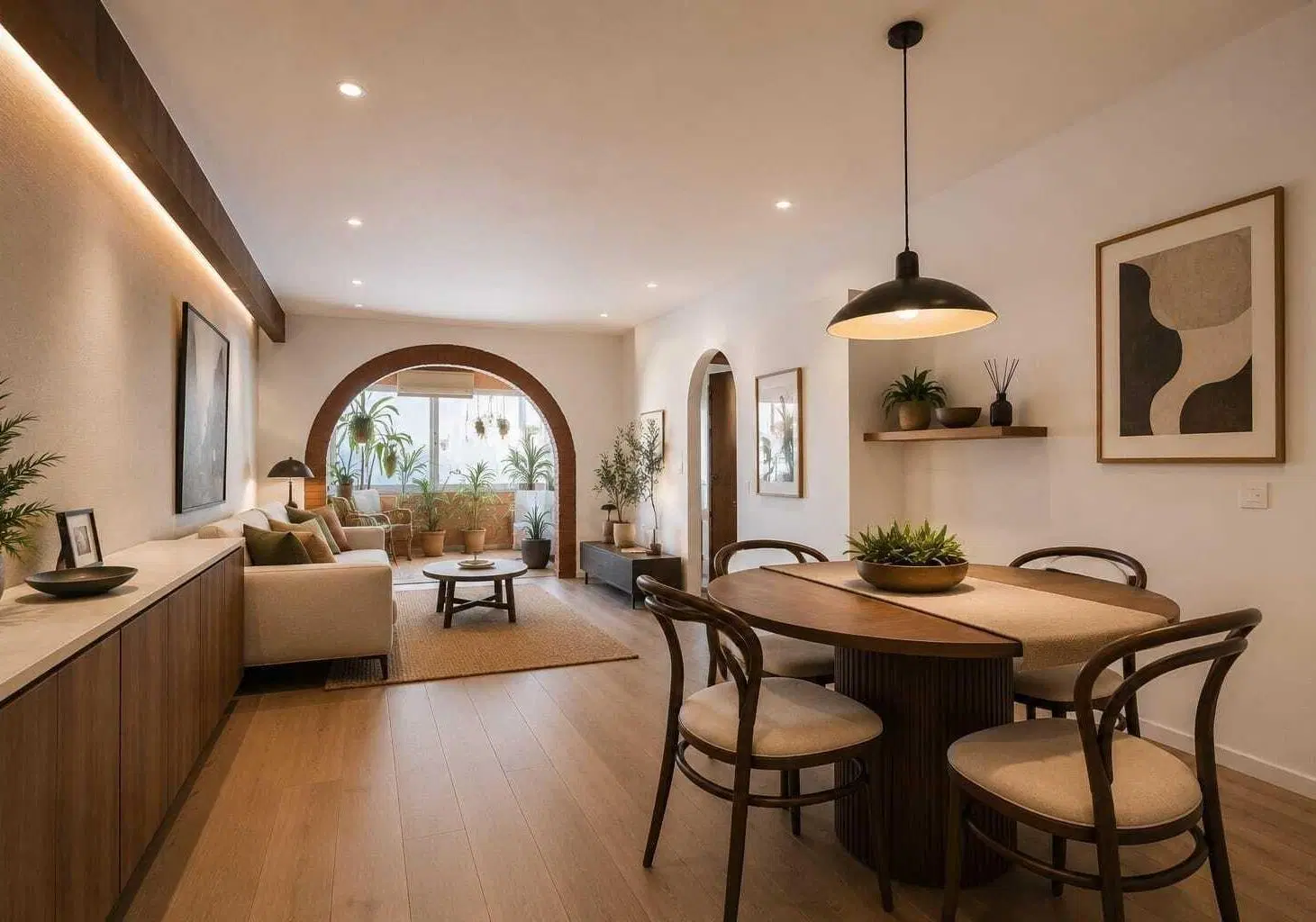 ONCE: Venta Semipiso de 3 ambientes con dependencia, balcón cubierto y baulera 1