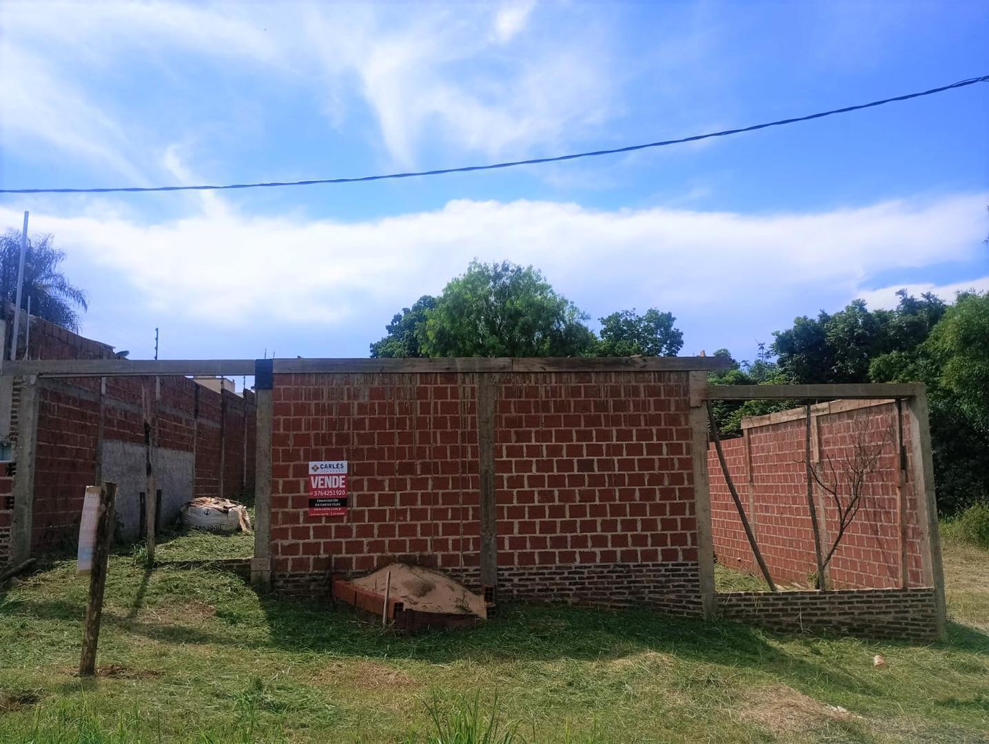(V226) Terreno con muro perimetral - Itaembé Miní