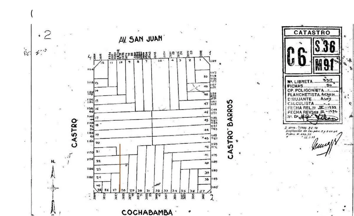 VENTA LOTE PARA DESARROLLO -  BOEDO 2