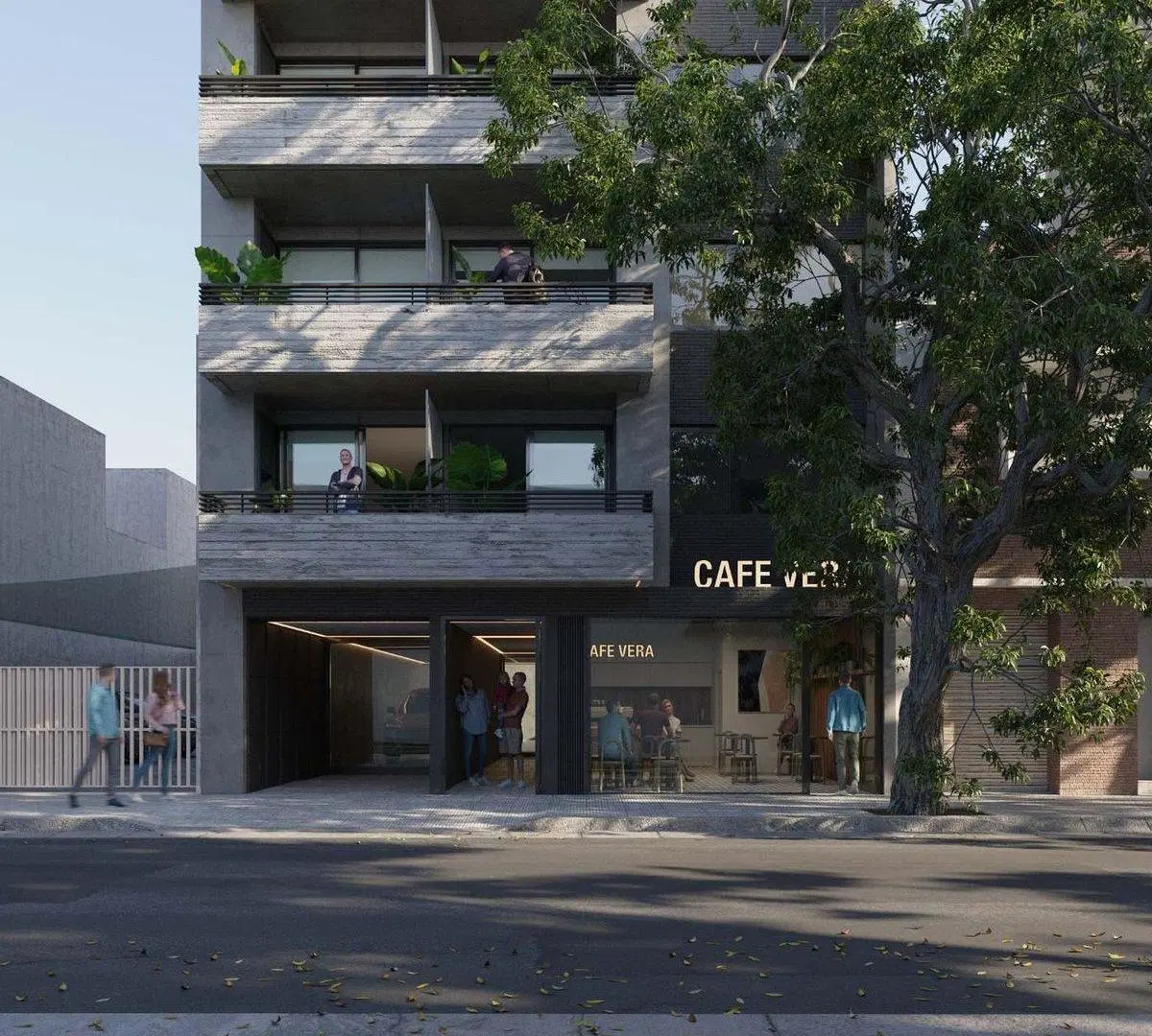 Monoambiente Premium Piso Alto con Parrilla propia 5