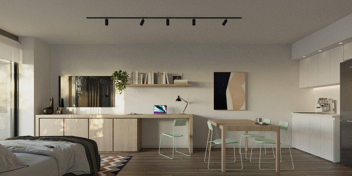 Foto de Monoambiente Premium Piso Alto con Parrilla propia, imagen 1