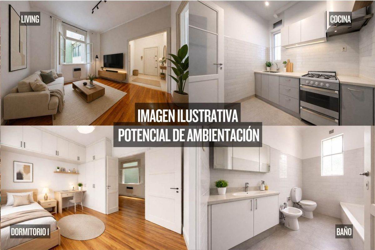 Foto de VENTA, DEPARTAMENTO 3 AMB, DEPENDENCIA, FRENTE, imagen 3