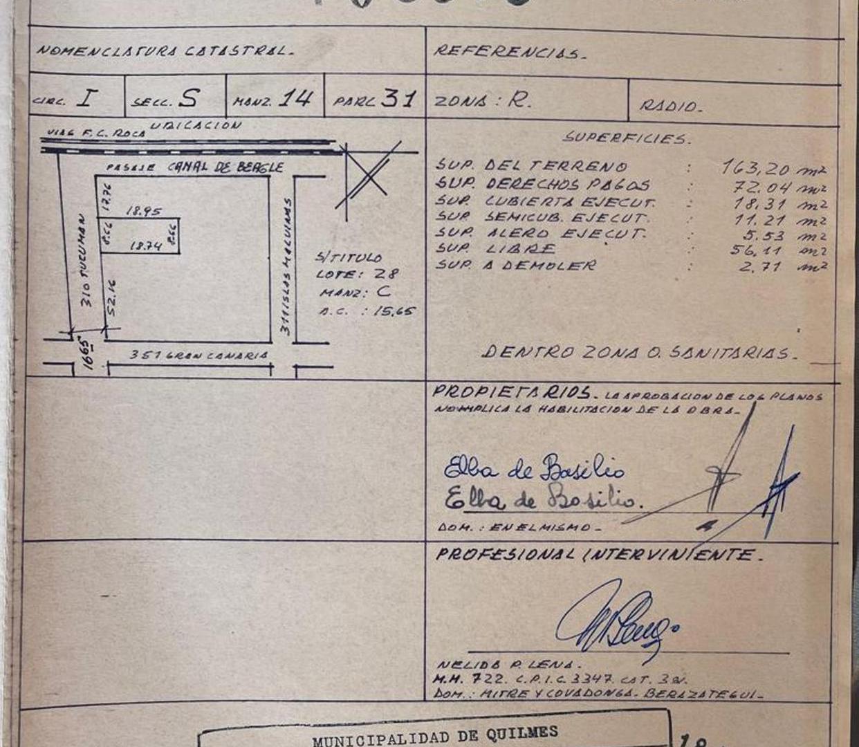 Foto de VENTA CASA A REFACCIONAR, CON FONDO LIBRE QUILMES, imagen 5