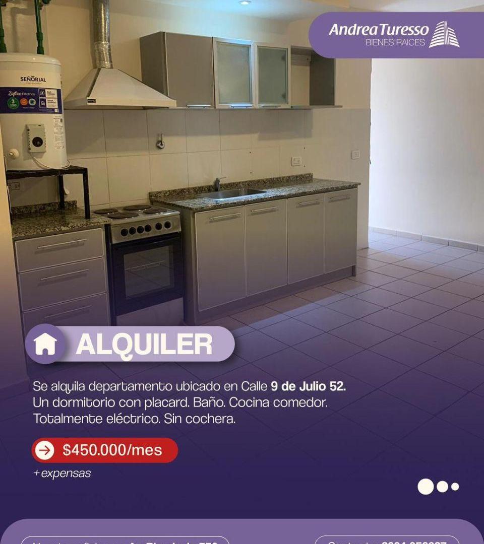 Departamento céntrico en alquiler en San Rafael