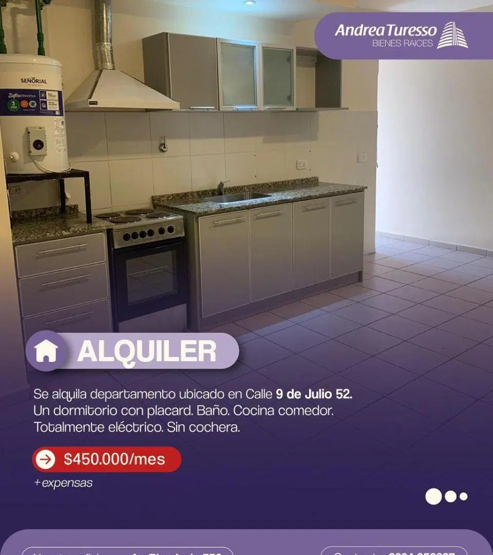 Departamento céntrico en alquiler en San Rafael 3