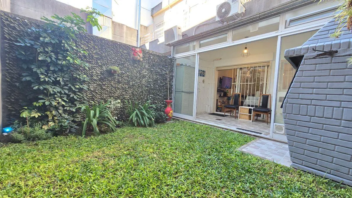 Impecable 2 ambientes con Jardín, Parilla, toillete y baño completo 3