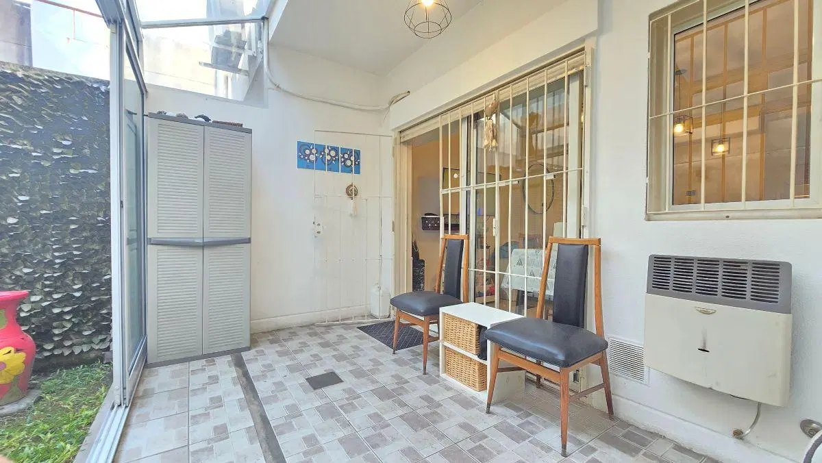 Impecable 2 ambientes con Jardín, Parilla, toillete y baño completo 2